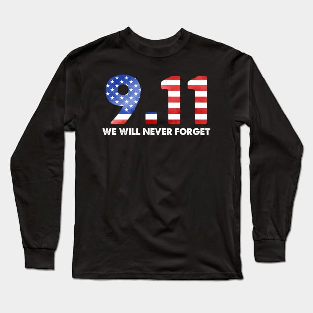 patriot day 911 Long Sleeve T-Shirt by sanavoc